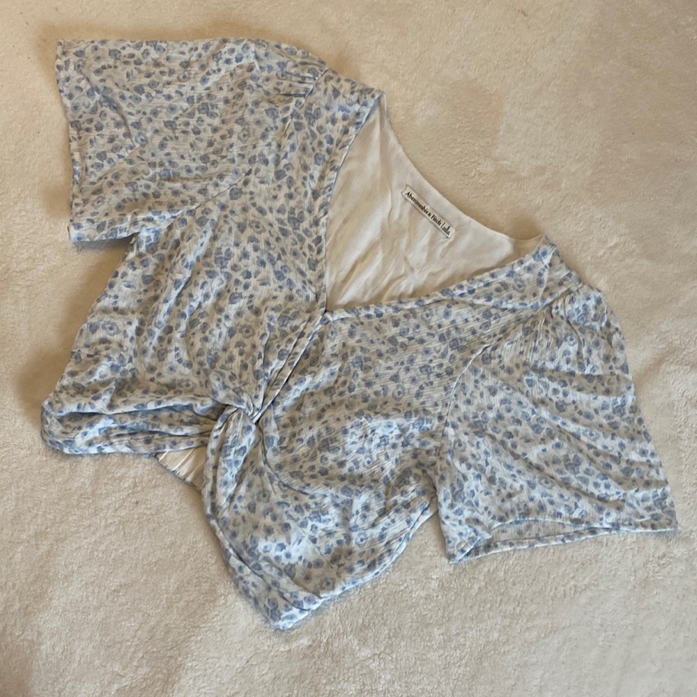 Abercrombie Floral Print Top